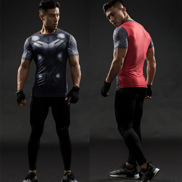 THOR Compression Shirt for Men (Short Sleeve)