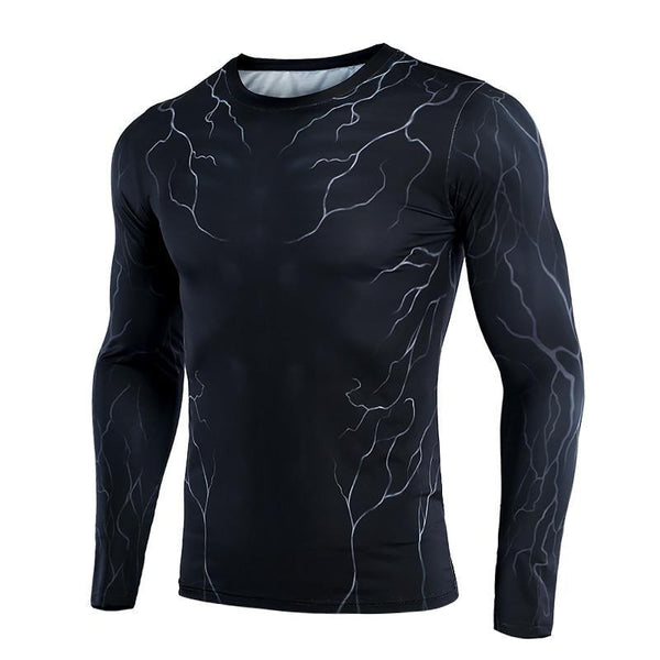 VENOM Long Sleeve Compression Shirt for Men