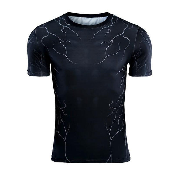 VENOM Short Sleeve Compression Shirt for Men