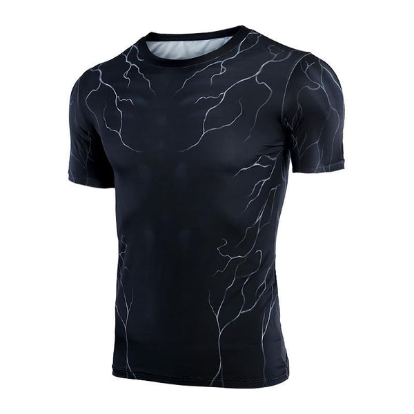 VENOM Short Sleeve Compression Shirt for Men