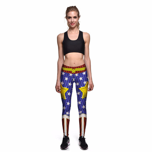 WONDER WOMAN Compression Leggings