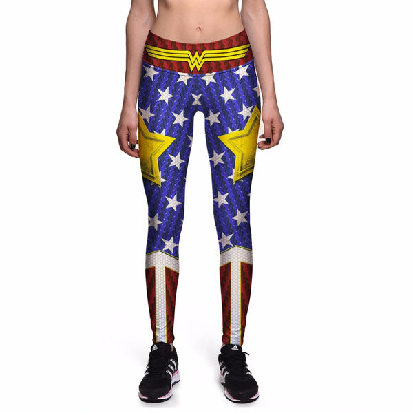 WONDER WOMAN Compression Leggings