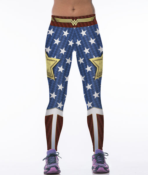 WONDER WOMAN Compression Leggings/Pants for Women