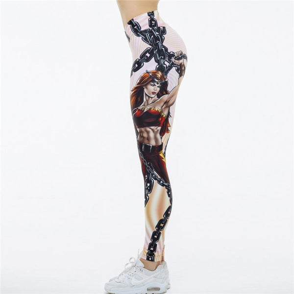 WONDER WOMAN Fitness Leggings for Women