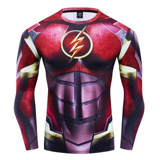 FLASH Long Sleeve Compression Shirt for Men