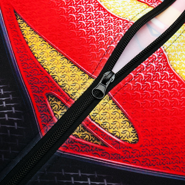 Red SUPERMAN Zipper Jacket