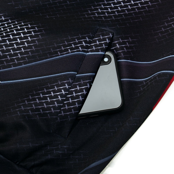 Red SUPERMAN Zipper Jacket