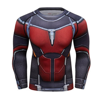 ANT-MAN 2 Long Sleeve Compression Shirt for Men