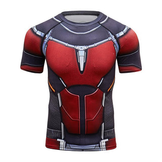 ANT-MAN 2 Short Sleeve Compression Shirt for Men