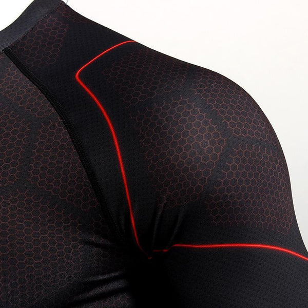 Avengers 3 IRON MAN Long Sleeve Compression Shirt for Men