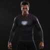 Avengers 3 IRON MAN Long Sleeve Compression Shirt for Men