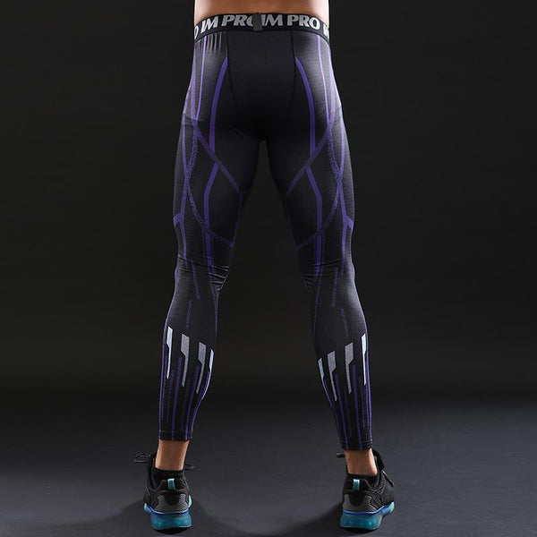 Avengers 3 Black Panther Leggings for Men