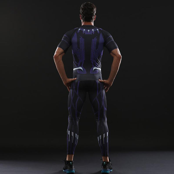 Avengers 3 Black Panther Leggings for Men