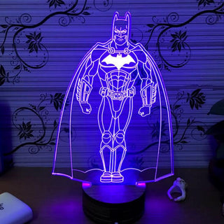 BATMAN 3D Color Changing Night Lamp