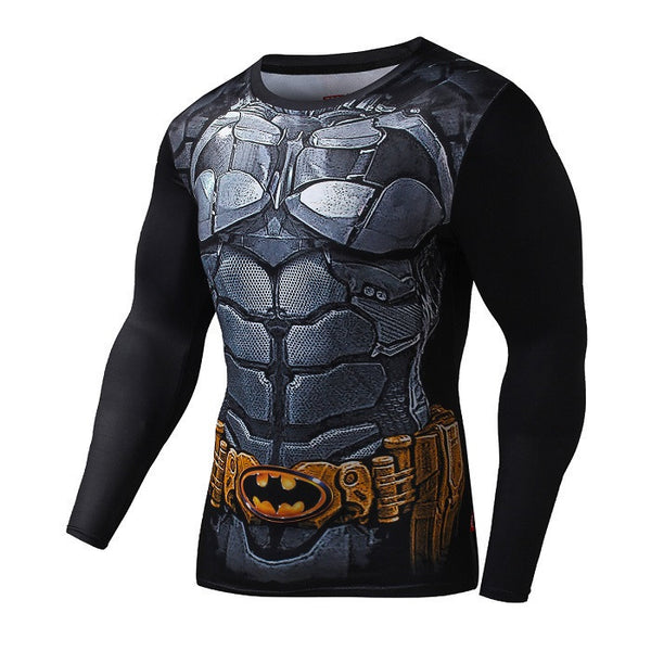 BATMAN Compression Shirt for Men (Long Sleeve)