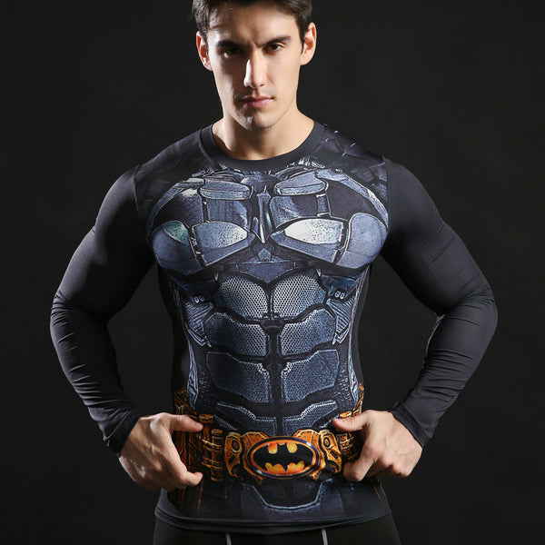 BATMAN Compression Shirt for Men (Long Sleeve)