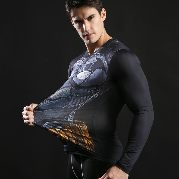 BATMAN Compression Shirt for Men (Long Sleeve)