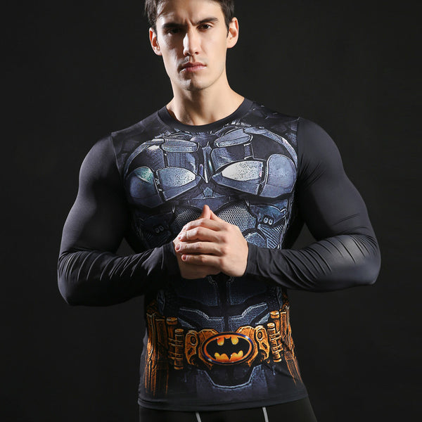 BATMAN Compression Shirt for Men (Long Sleeve) – ME SUPERHERO