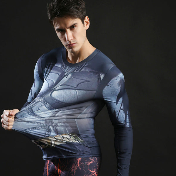 BATMAN Armor Compression Shirt for Men (Long Sleeve) – ME SUPERHERO