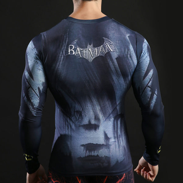 RASHNINJA Tiger Baselayer Compression Rash Guard Shirt Men's