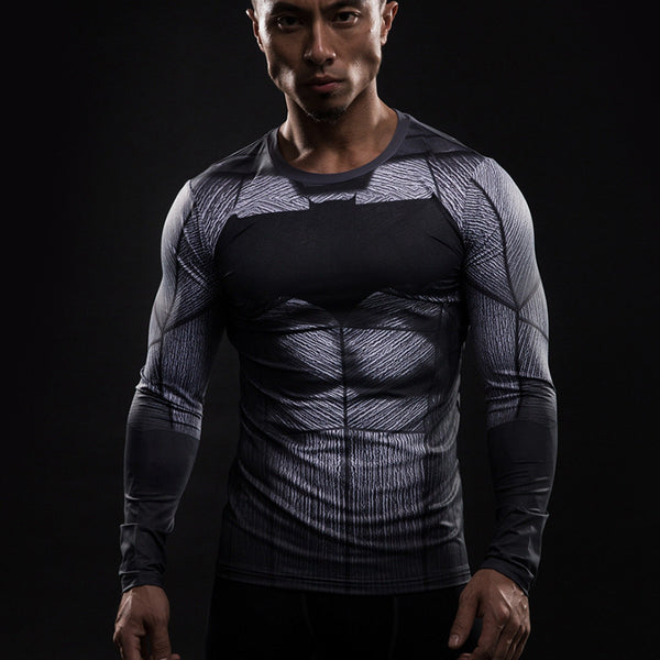 BATMAN Compression Shirt for Men (Long Sleeve)