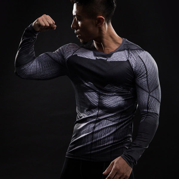 BATMAN Compression Shirt for Men (Long Sleeve)
