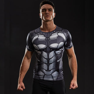 BATMAN Compression Shirt for Men (Short Sleeve)