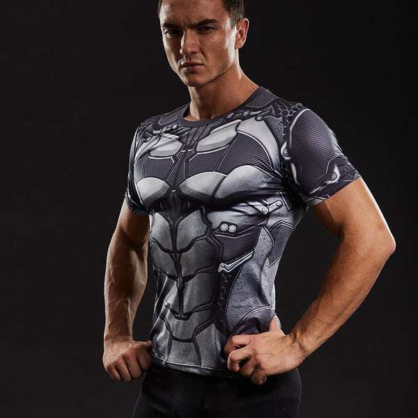 BATMAN Compression Shirt for Men (Short Sleeve)