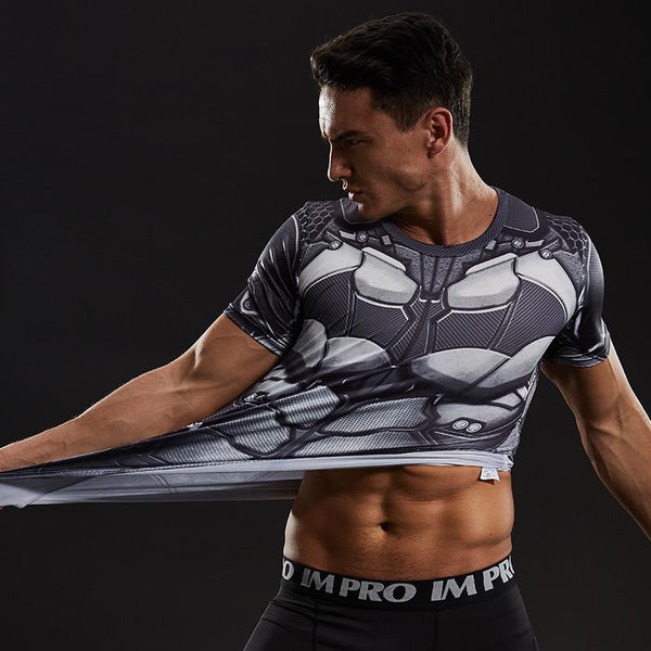 BATMAN Compression Shirt for Men (Short Sleeve)