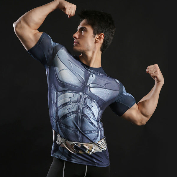 BATMAN Compression Shirt for Men (Short Sleeve)
