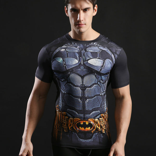 BATMAN Compression Shirt for Men (Short Sleeve)