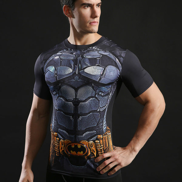 BATMAN Compression Shirt for Men (Short Sleeve)