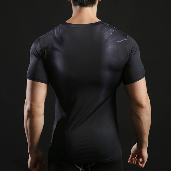 BATMAN Compression Shirt for Men (Short Sleeve)