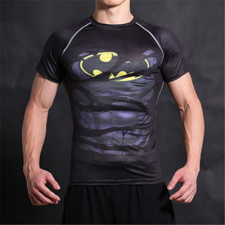 BATMAN Compression Shirt for Men (Short Sleeve)