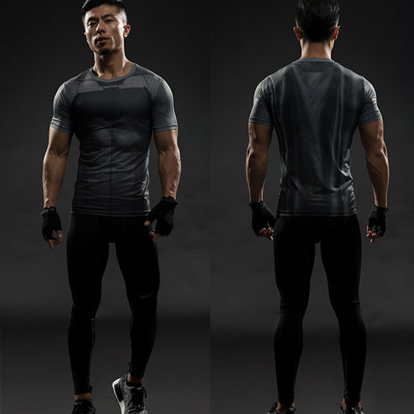 BATMAN Compression Shirt for Men (Short Sleeve)