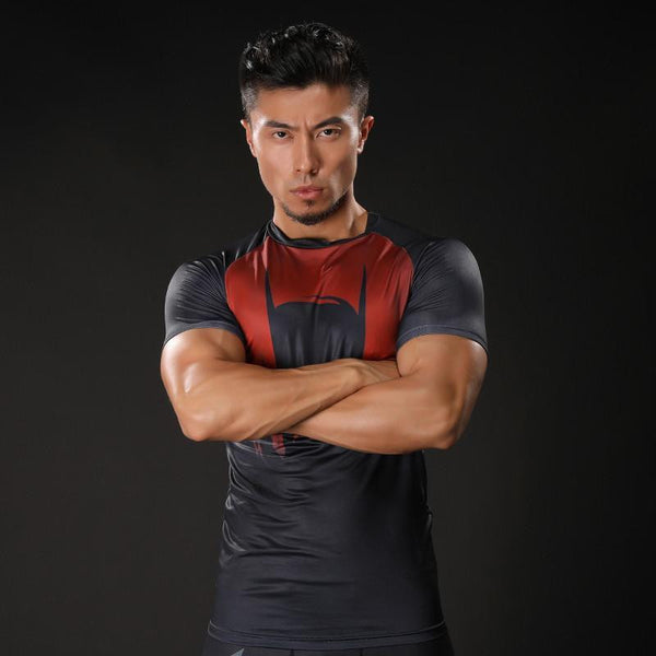 BATMAN Compression Shirt for Men (Short Sleeve)