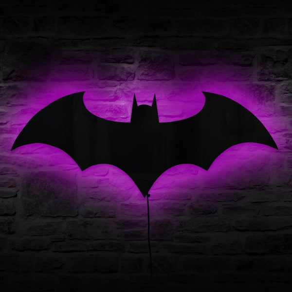 BATMAN Remote Controlled LED Wall Light/Mirror