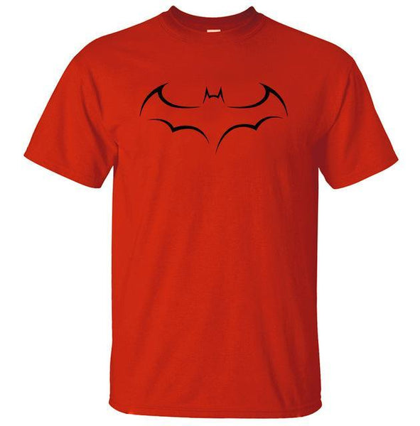 Red shop batman shirt