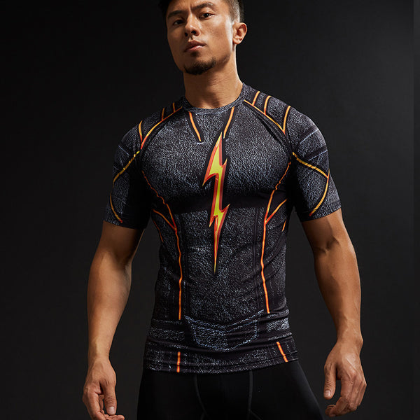 Flash Superhero Compression Shirt Mens - PKAWAY