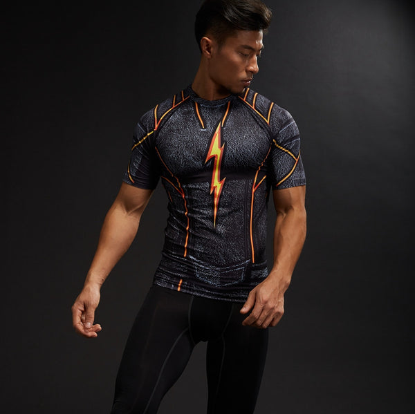 BLACK FLASH / RIVAL FLASH Compression Shirt