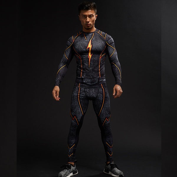 BLACK FLASH / RIVAL FLASH Compression Shirt