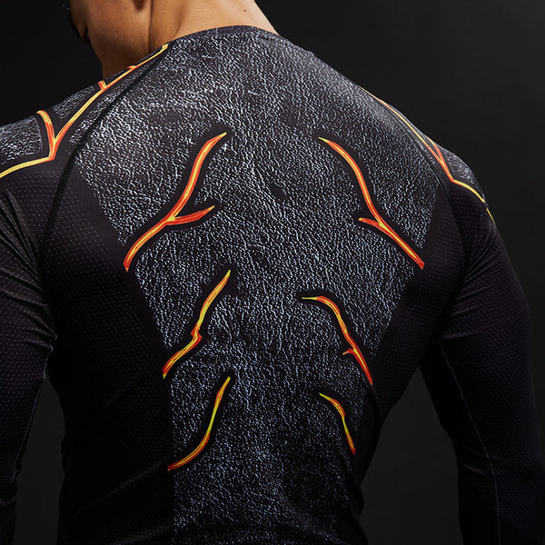 BLACK FLASH / RIVAL FLASH Compression Shirt