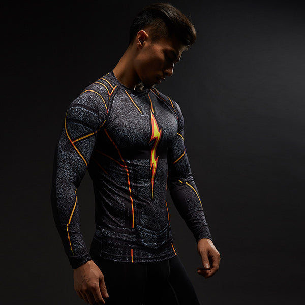 BLACK FLASH / RIVAL FLASH Compression Shirt