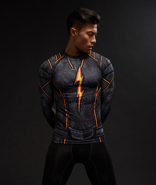BLACK FLASH / RIVAL FLASH Compression Shirt