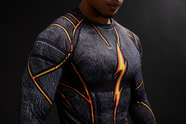 BLACK FLASH / RIVAL FLASH Compression Shirt