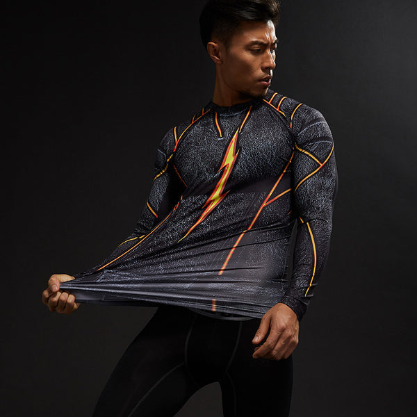 BLACK FLASH / RIVAL FLASH Compression Shirt