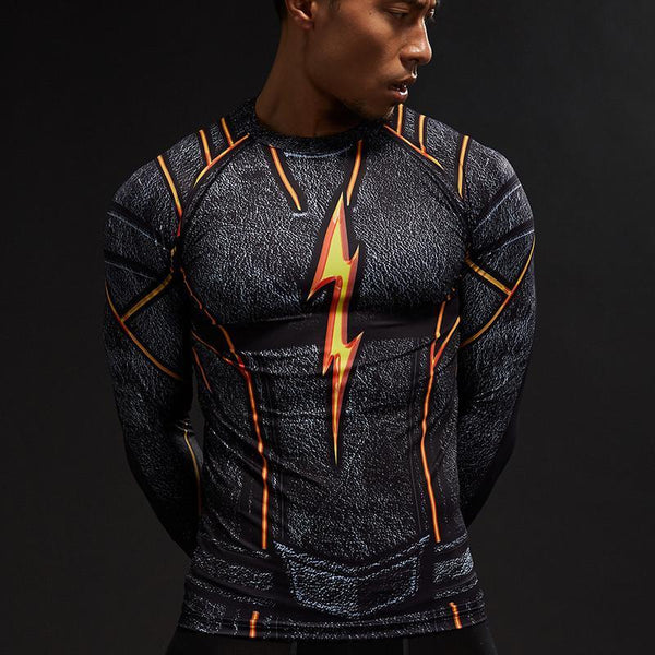 BLACK FLASH / RIVAL FLASH Compression Shirt