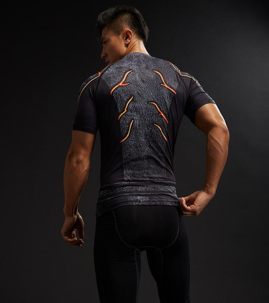 BLACK FLASH / RIVAL FLASH Compression Shirt