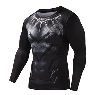 BLACK PANTHER Compression Shirt for Men (Long Sleeve)