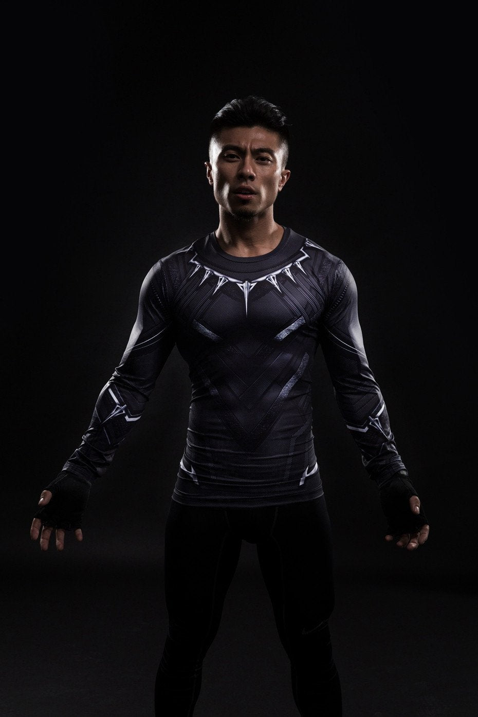 BLACK PANTHER Compression Shirt for Men (Long Sleeve) – ME SUPERHERO